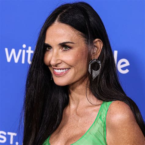 demi moore sexy|Demi Moore, 60, flaunts bikini body in green swimsuit on yacht